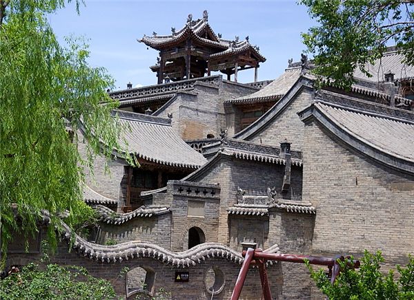 A scenic view of Wang Family Courtyard