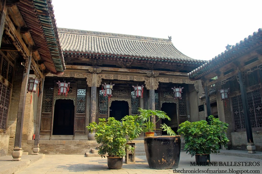 A scenic view of Wang Family Courtyard
