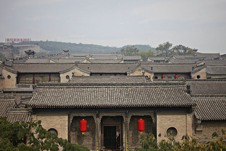 A scenic view of Wang Family Courtyard