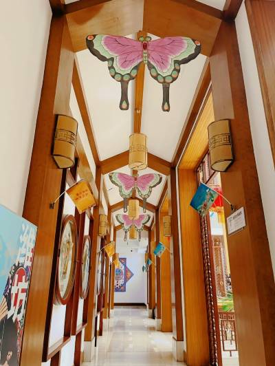 A scenic view of Weifang World Kite Museum