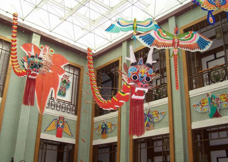 A scenic view of Weifang World Kite Museum