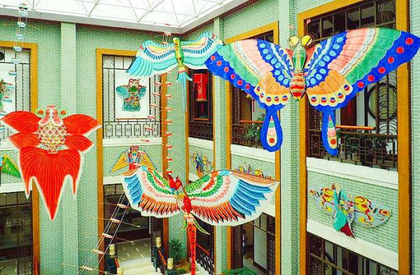 A scenic view of Weifang World Kite Museum