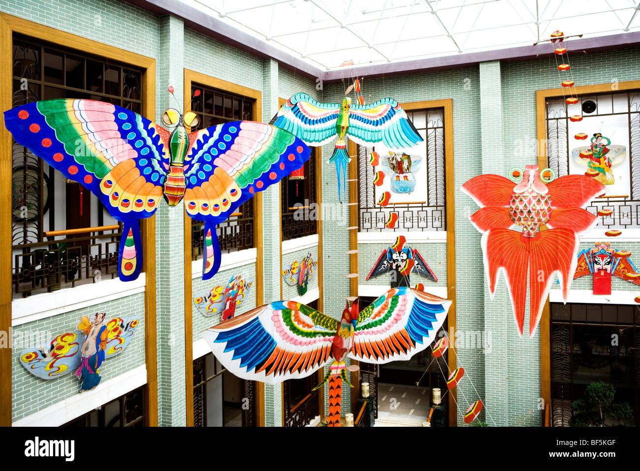 A scenic view of Weifang World Kite Museum