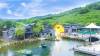 A scenic view of Weihai Huaxia City