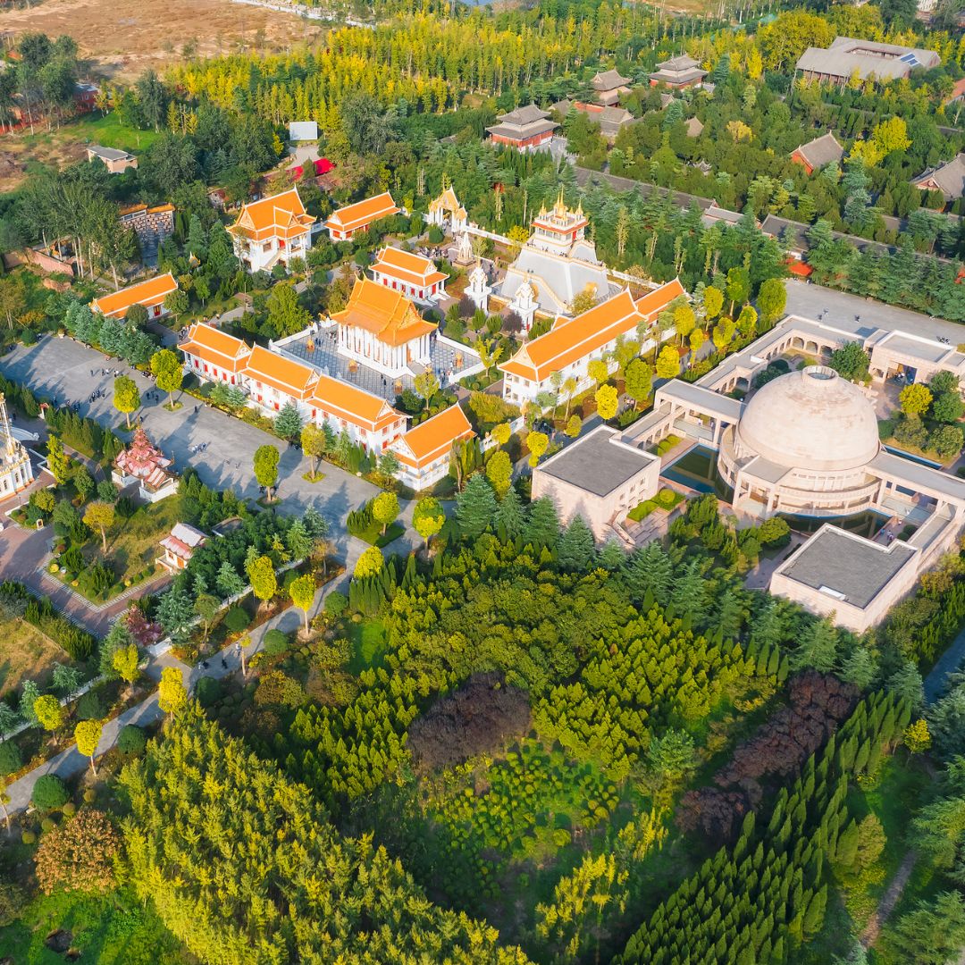 A scenic view of White Horse Temple Heritage