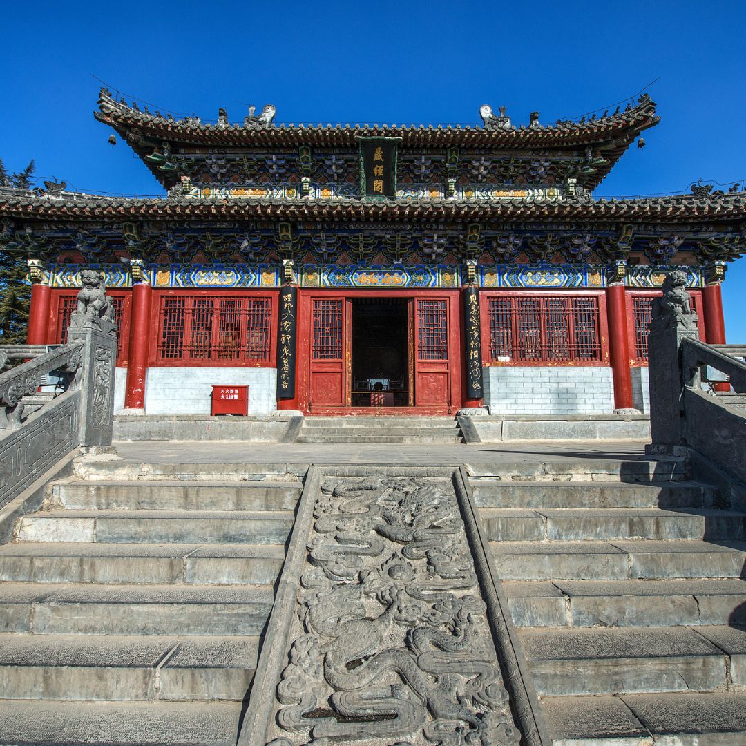 A scenic view of White Horse Temple Heritage