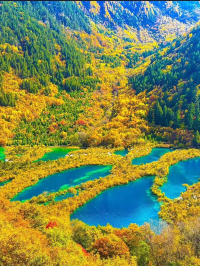 A scenic view of wudangzhao_heritage