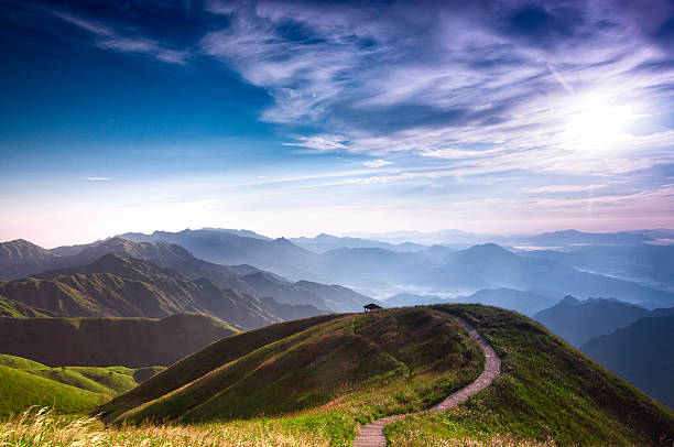 A scenic view of Wugong Mountain