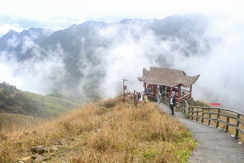 A scenic view of Wugong Mountain