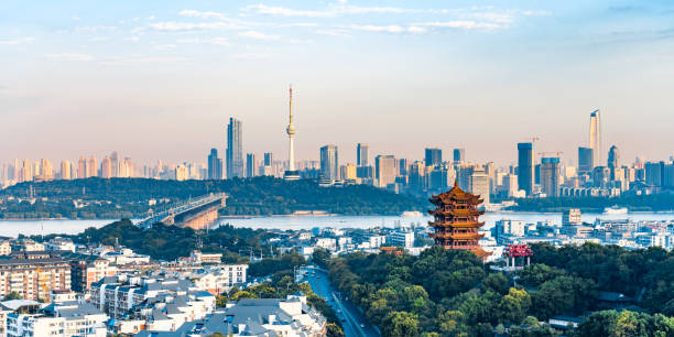 A scenic view of Wuhan National Government Site