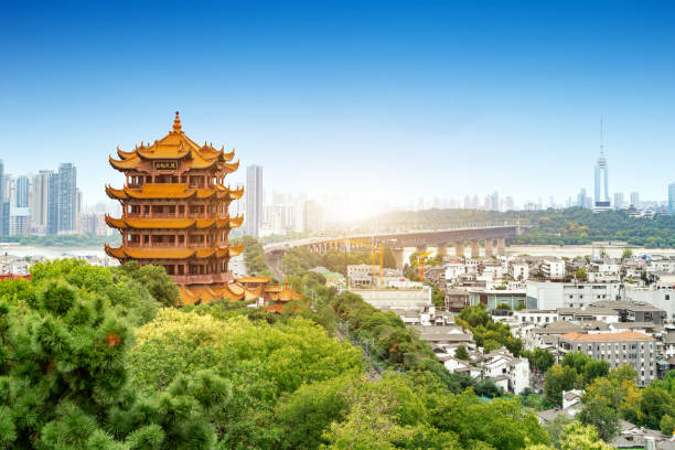 A scenic view of Wuhan National Government Site