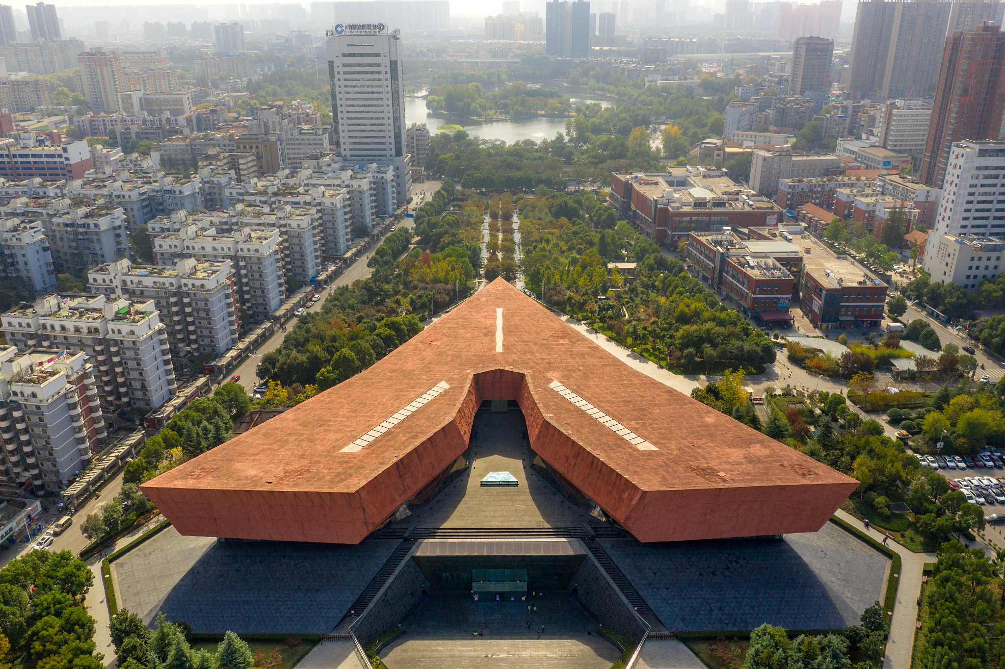 A scenic view of Wuhan Revolution Museum 1911