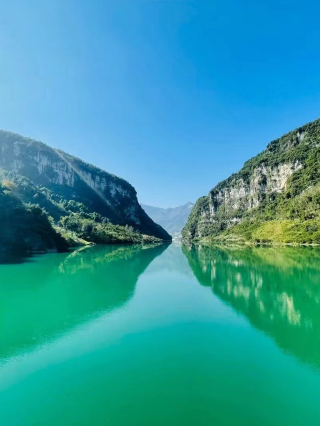 A scenic view of wulong_karst_tourism_area