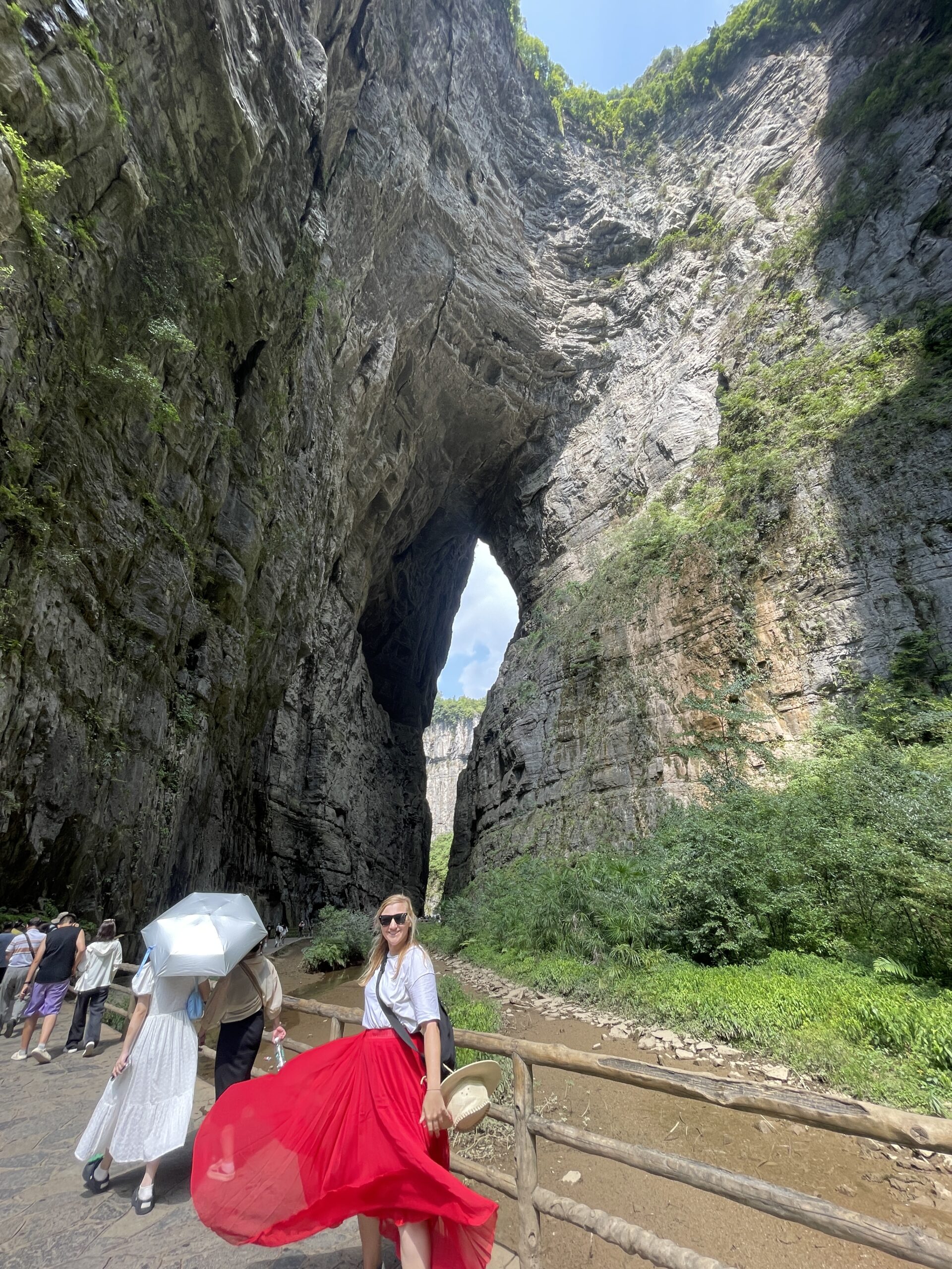 A scenic view of wulong_karst_tourism_area