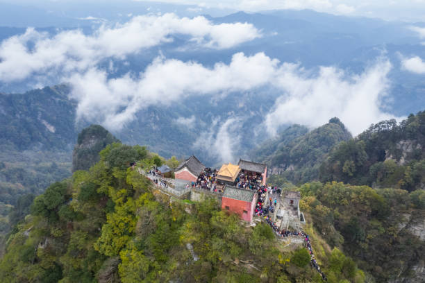 A scenic view of wutun_temple
