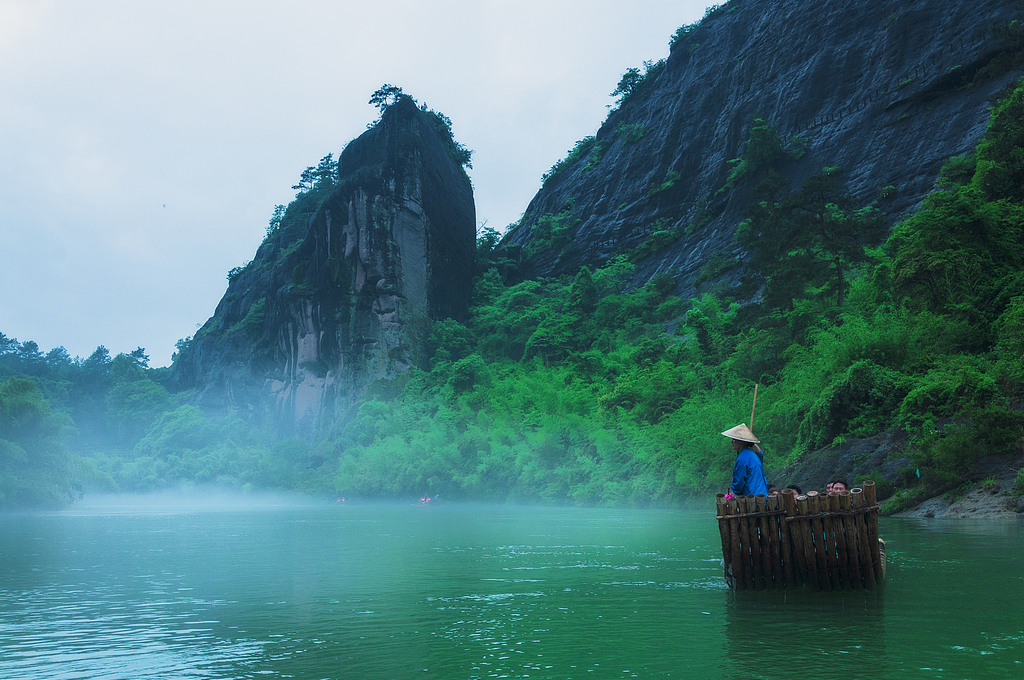 A scenic view of wuwei tianti mountain
