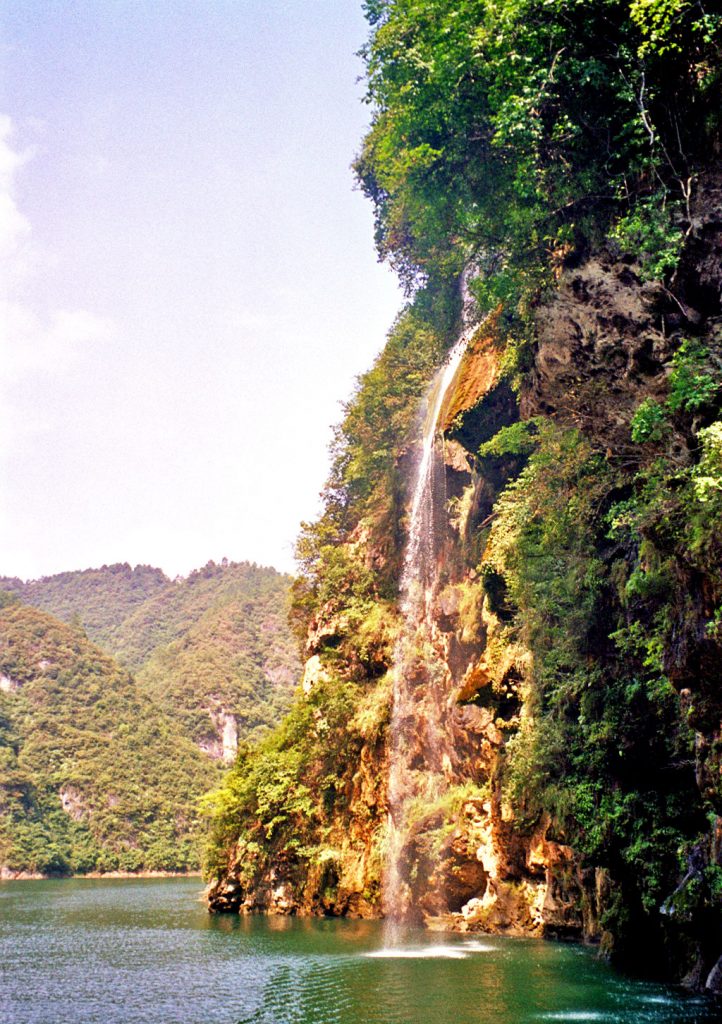 A scenic view of wuyang river