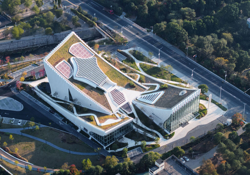 A scenic view of wuyi overseas chinese museum