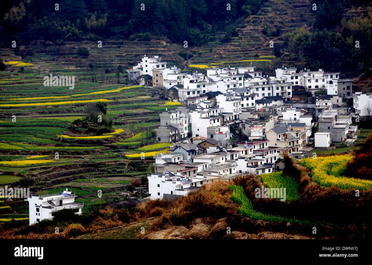 A scenic view of Wuyuan Jiangwan