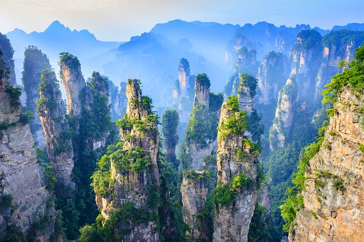 A scenic view of xiacaowan site