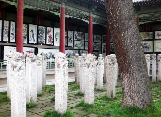 A scenic view of xian_forest_of_steles