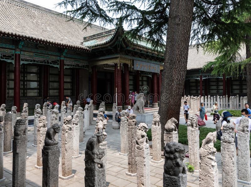 A scenic view of xian_forest_of_steles