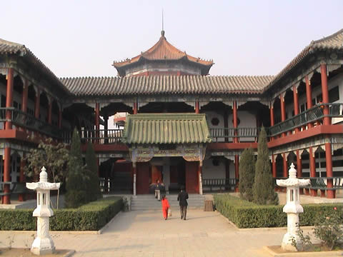 A scenic view of xian_forest_of_steles