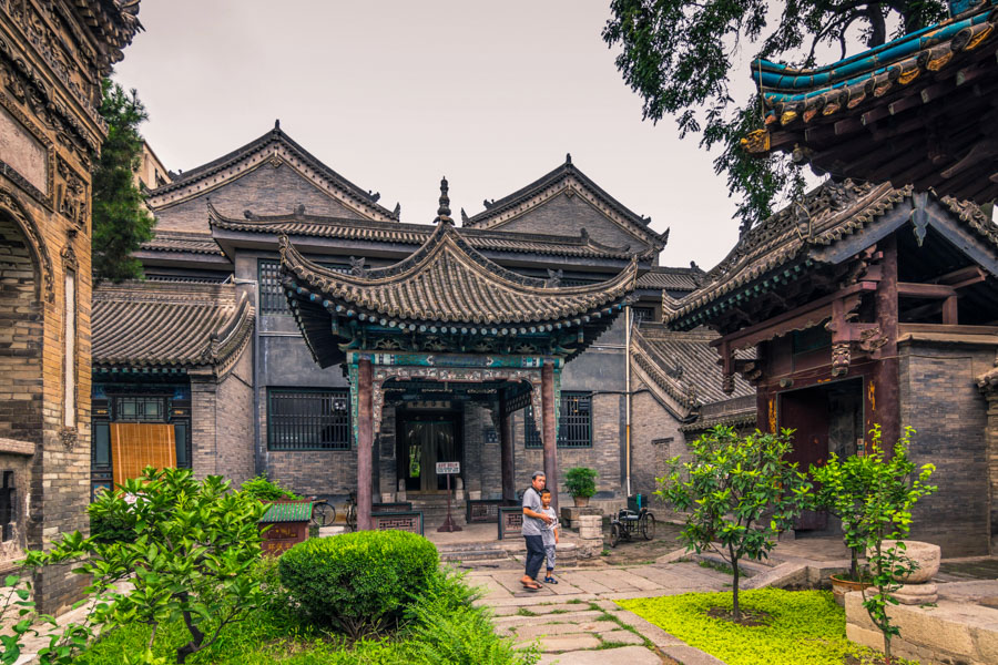 A scenic view of xian_great_mosque
