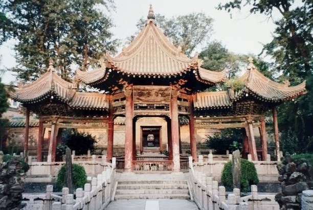 A scenic view of xian_great_mosque