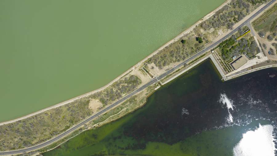 A scenic view of xianghai_national_nature_reserve