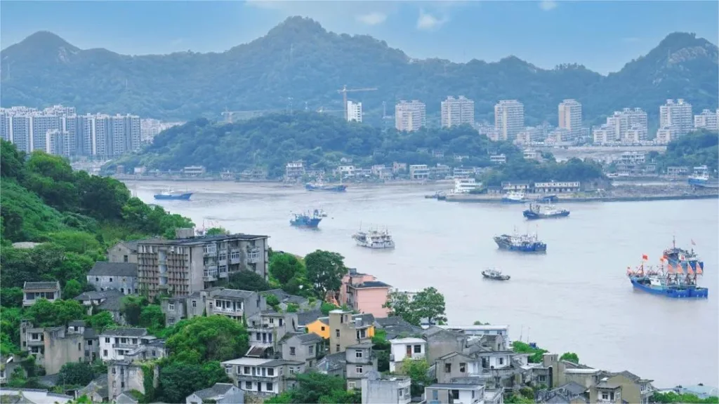 A scenic view of xiangshan film and tv city