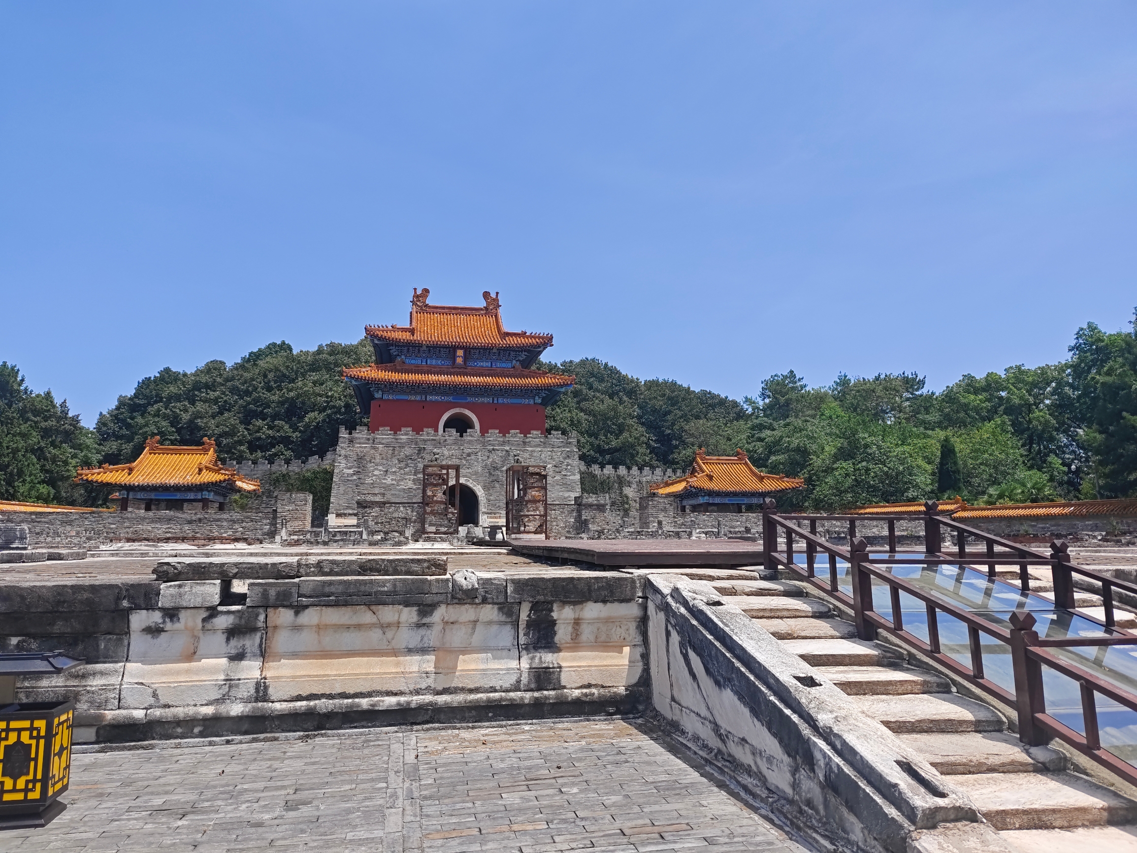 A scenic view of Xianling Mausoleum