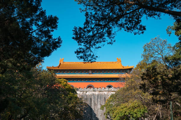 A scenic view of Xianling Mausoleum