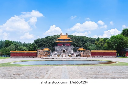 A scenic view of Xianling Mausoleum