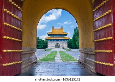 A scenic view of Xianling Mausoleum Heritage