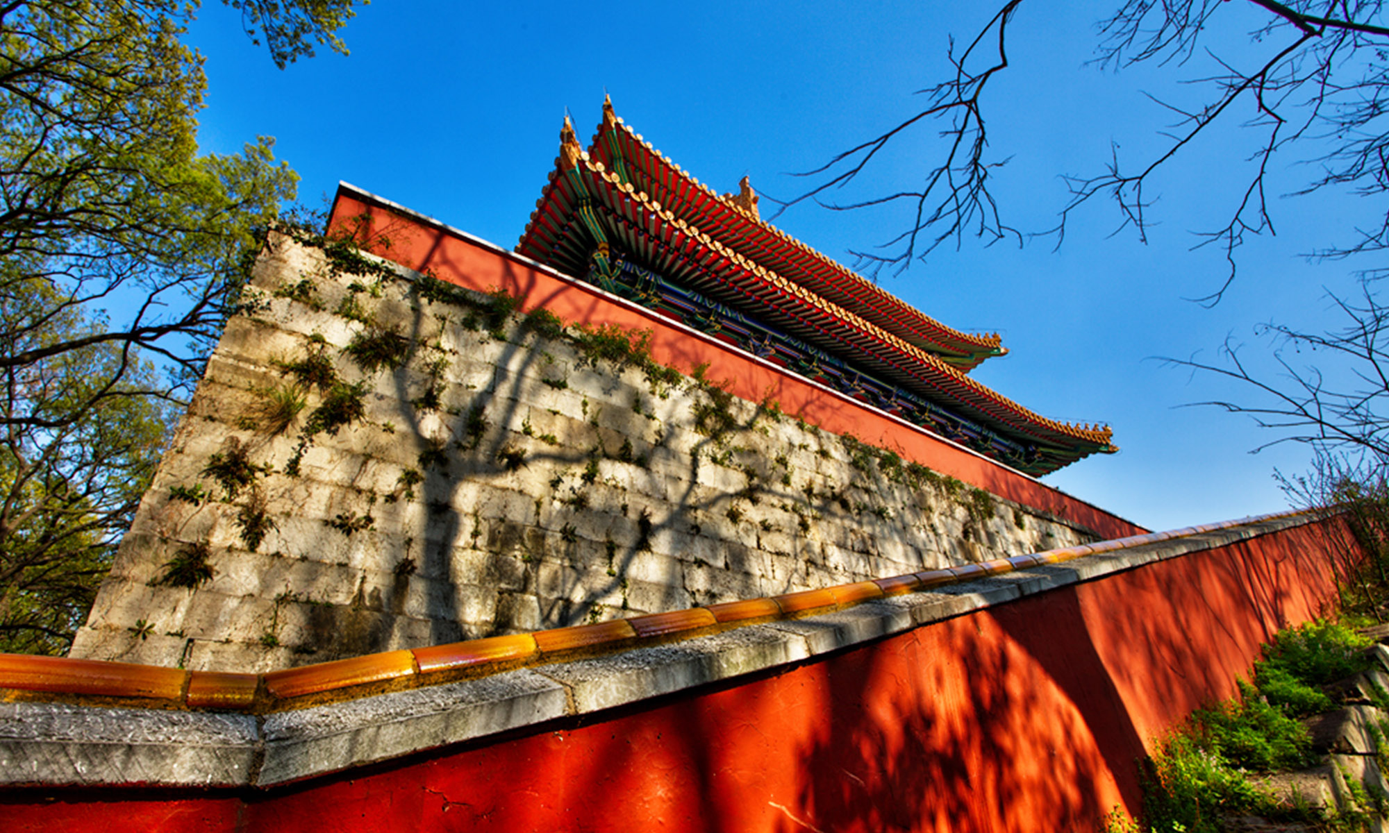 A scenic view of Xianling Mausoleum Heritage