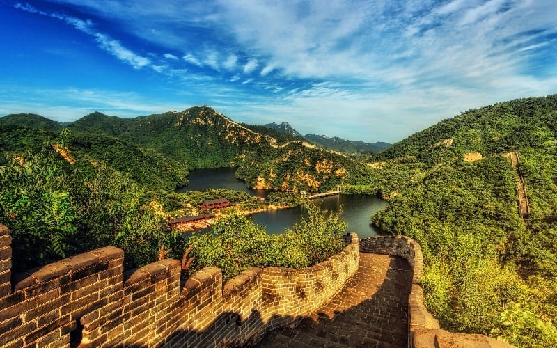 A scenic view of Xianren Dong And Diaotong Huan Ruins