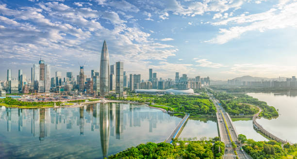 A scenic view of Xianshen Lou