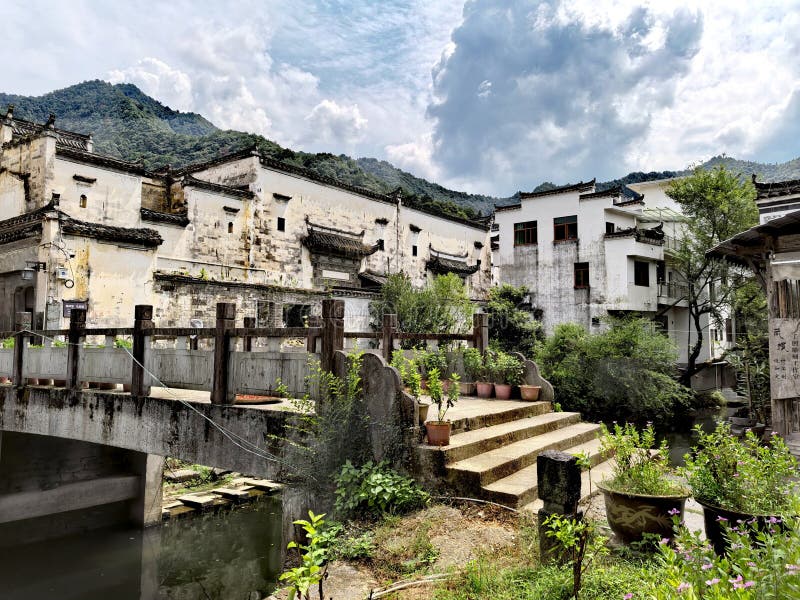 A scenic view of Xiaoqi Village