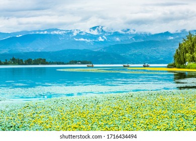 A scenic view of xichang qionghai lake