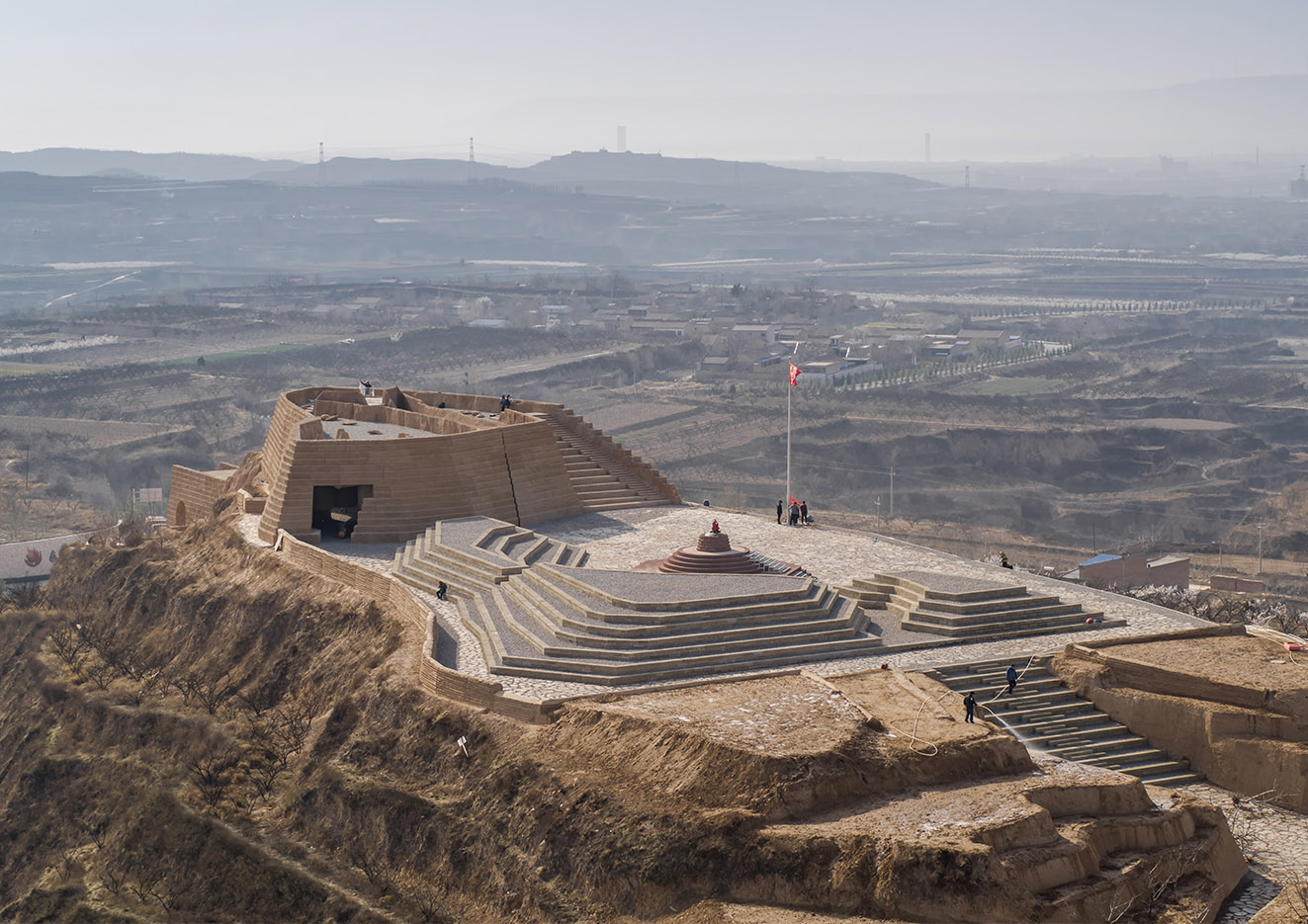 A scenic view of Xihoudu Ruins