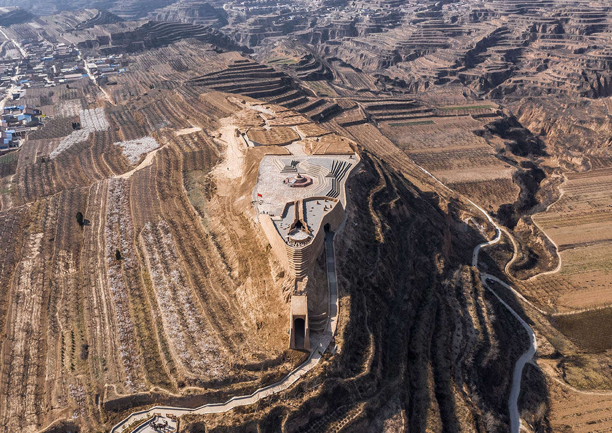 A scenic view of Xihoudu Ruins