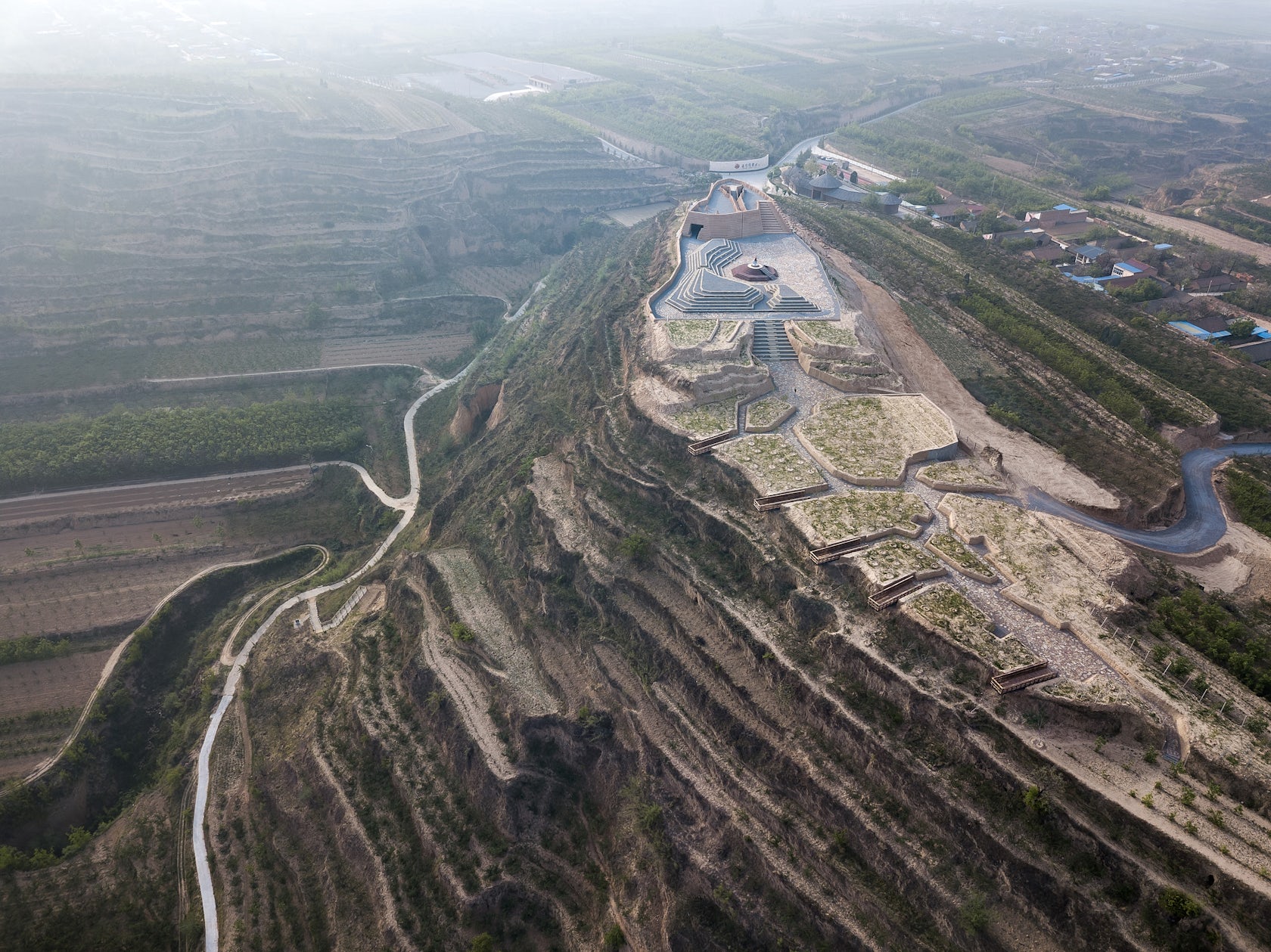 A scenic view of Xihoudu Ruins