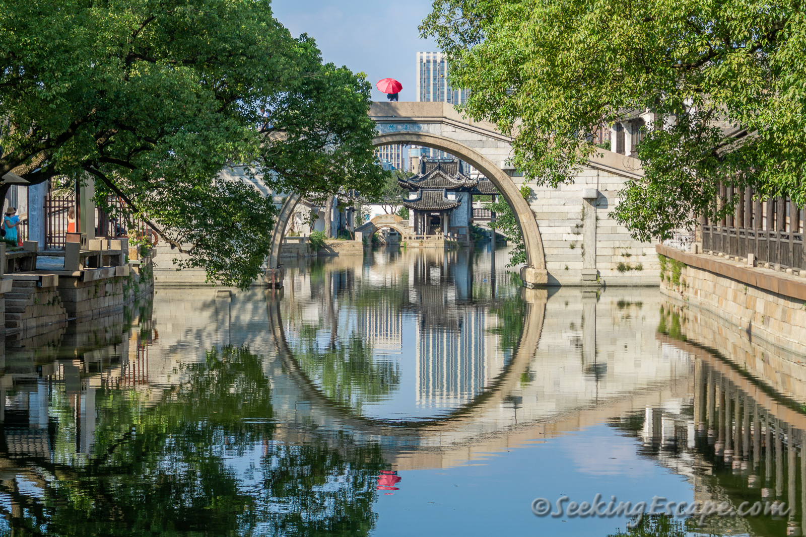 A scenic view of xihui park