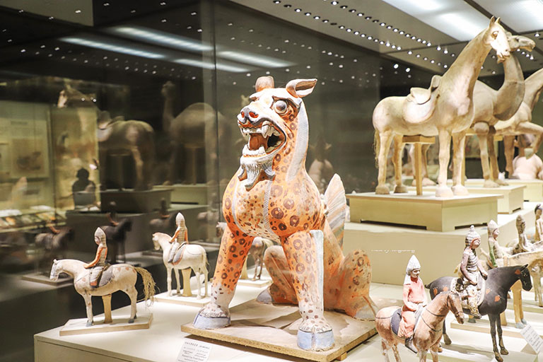 A scenic view of xinjiang museum