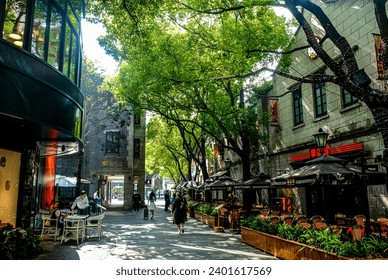 A scenic view of xintiandi