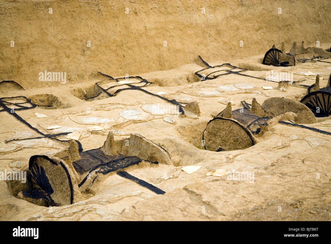 A scenic view of Xiongjiazhong Tomb Site