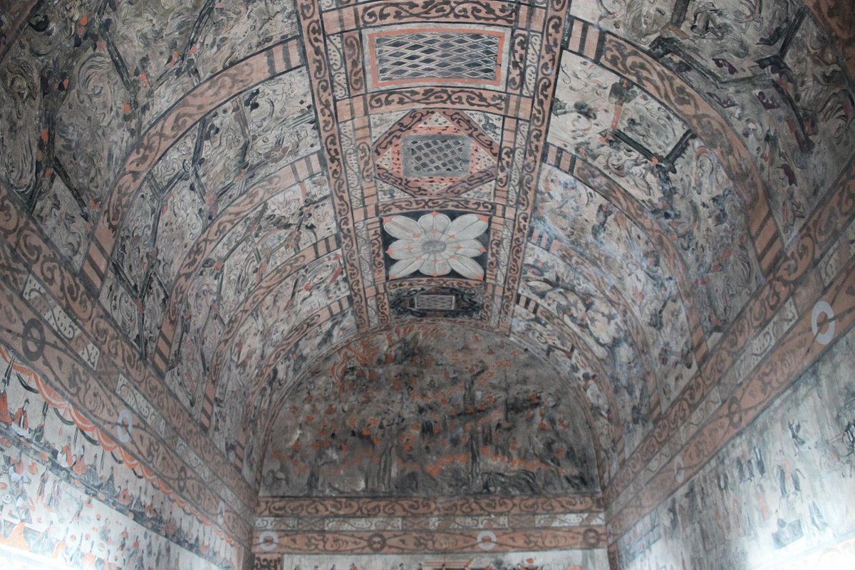 A scenic view of Xizhufeng Tomb Of Han Dynasty