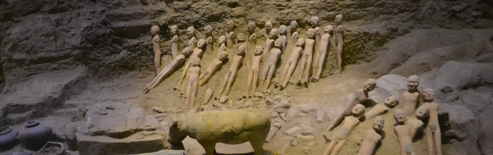 A scenic view of Xizhufeng Tomb Of Han Dynasty