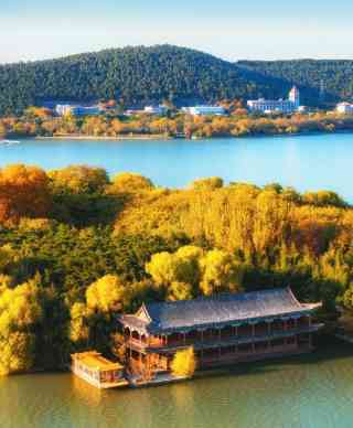 A scenic view of xuzhou han tombs